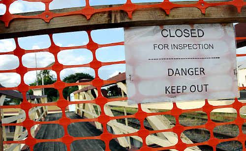The MVHR has defended the footbridge that Gympie Regional Council says has to go. The MVHR has defended the footbridge that Gympie Regional Council says has to go.